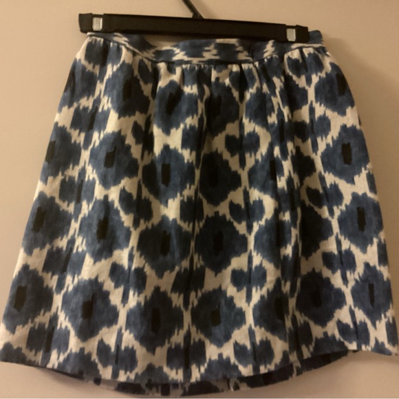 MICHAEL MICHAEL KORS Brocade 100% Linen Skirt - Picture 3 of 9